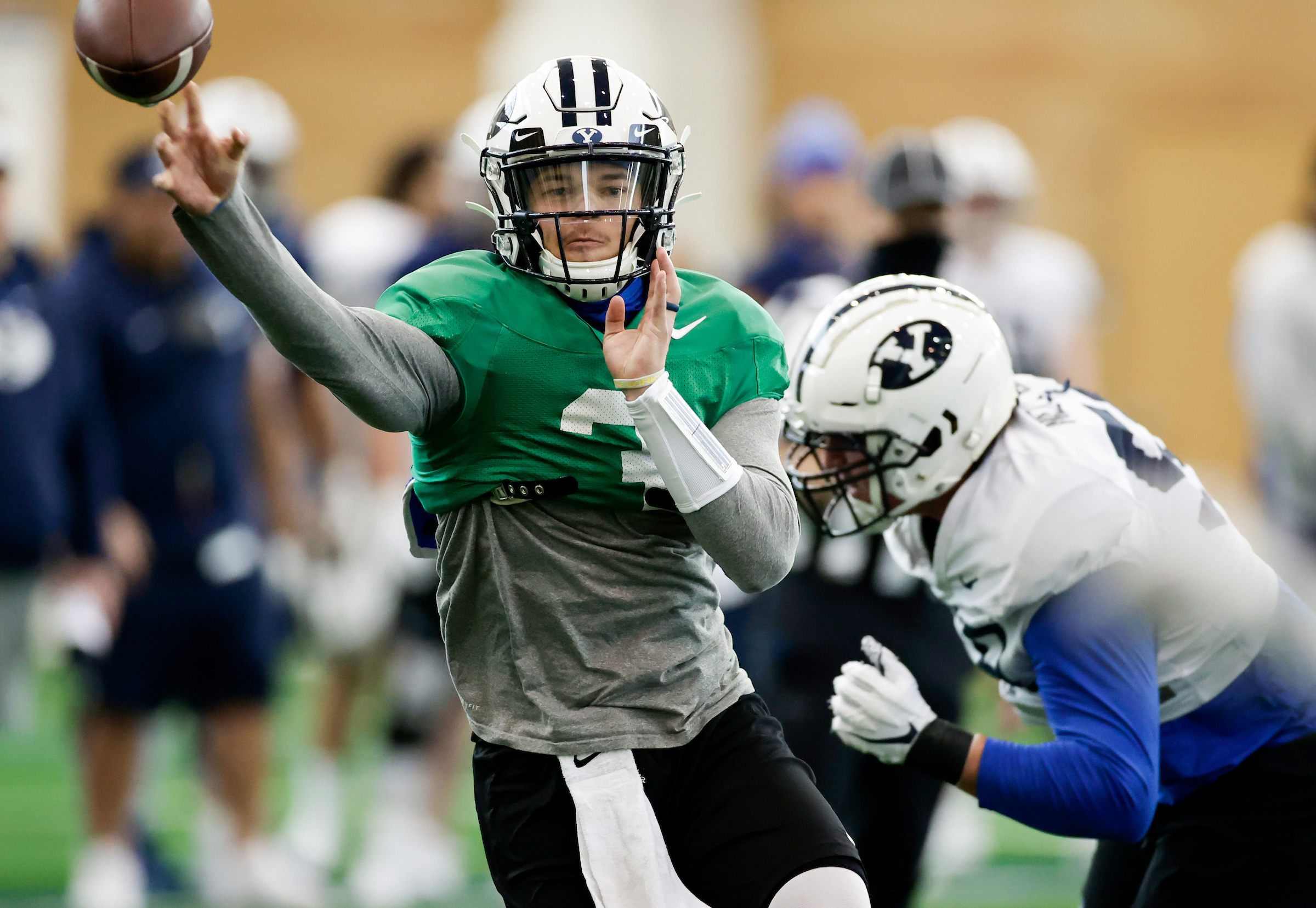 BYU concludes spring 2021 practices