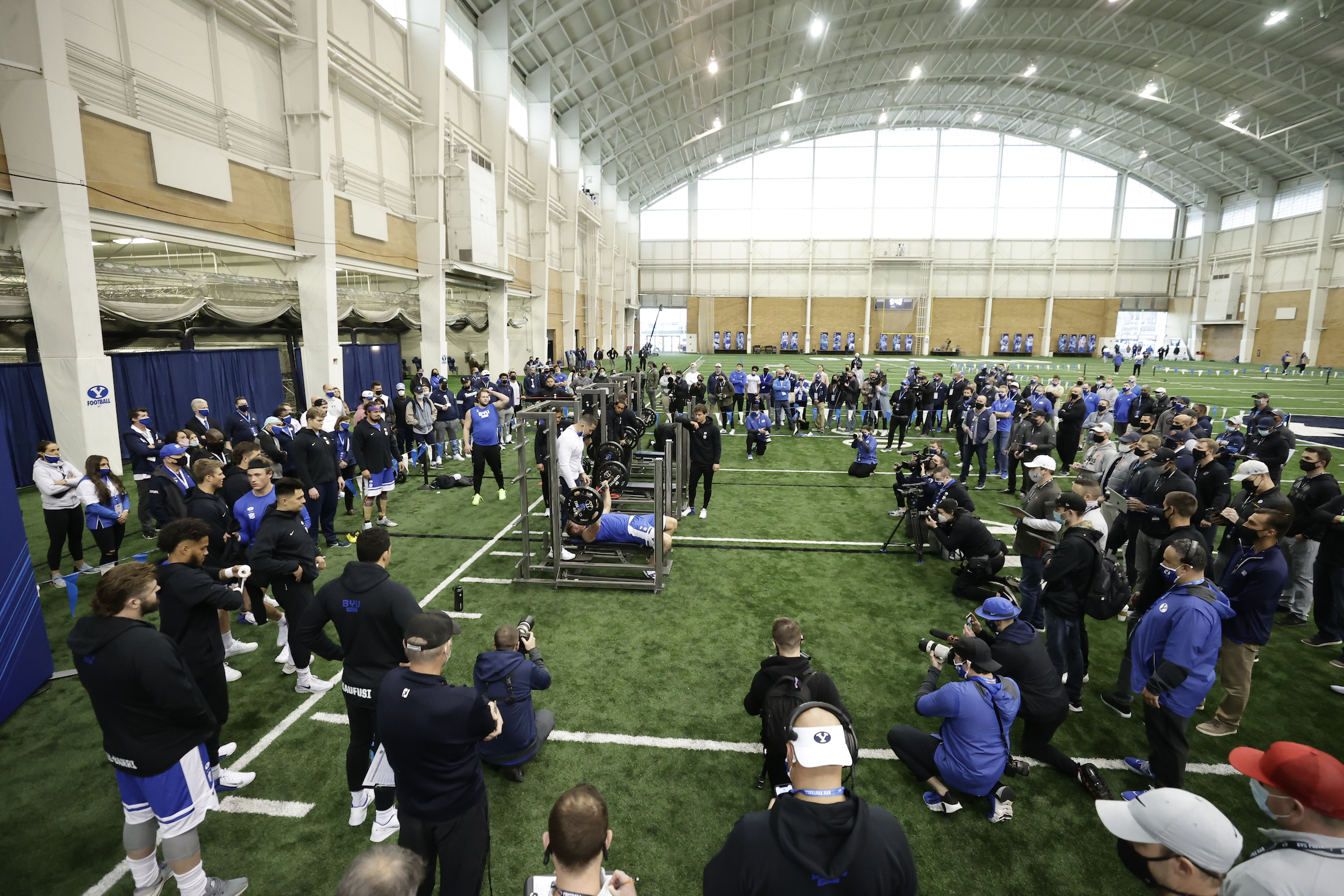 BYU Football - 2021 Pro Day Gallery