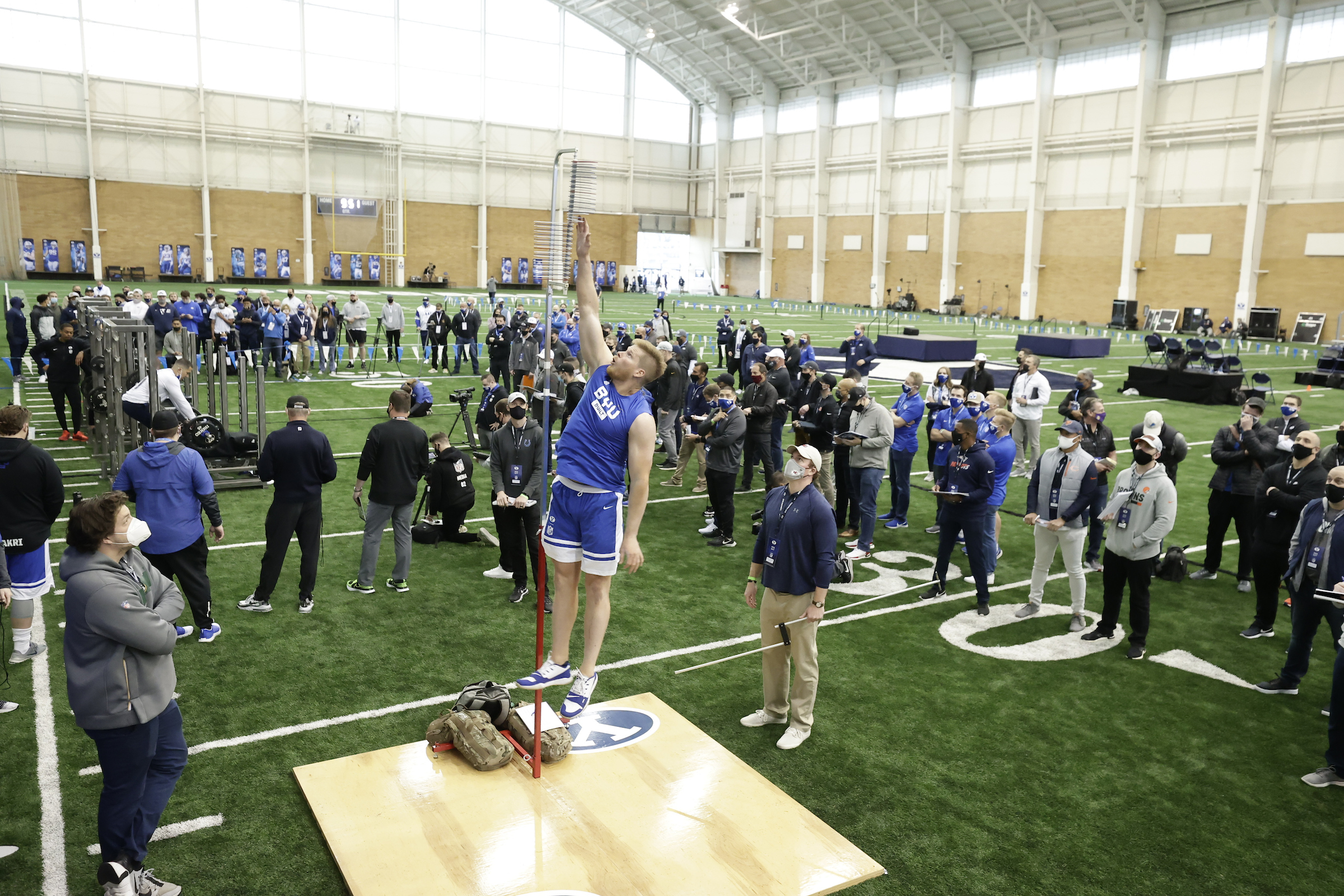 BYU Football - 2021 Pro Day Gallery