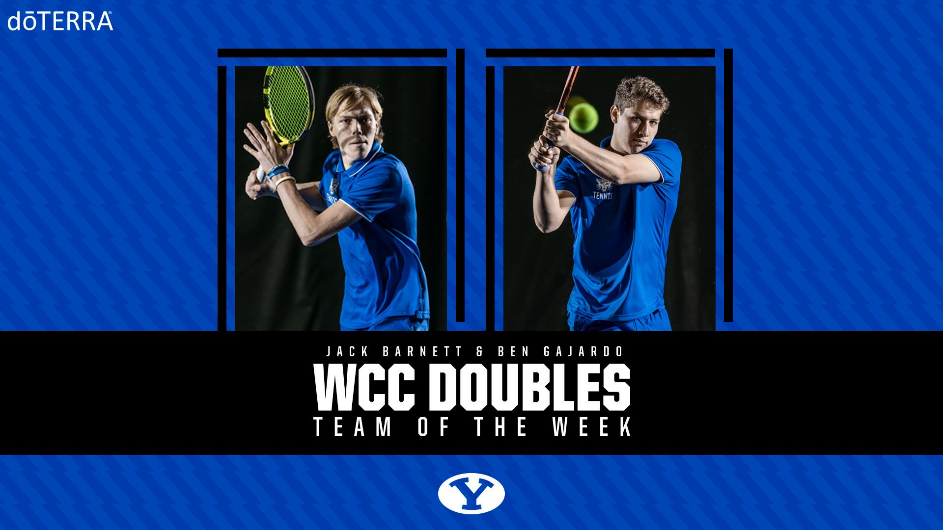 Jack Barnett & Ben Gajardo - WCC Doubles Team of the Week