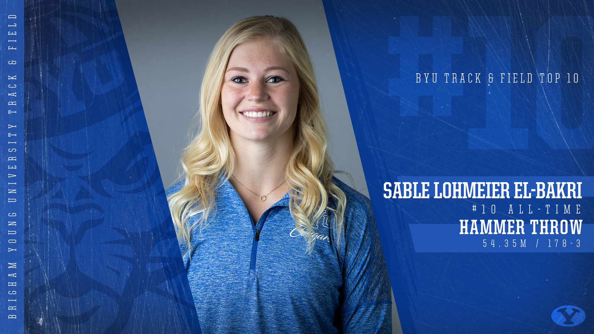 Sable Lohmeier El-Bakri - BYU Top 10 graphic