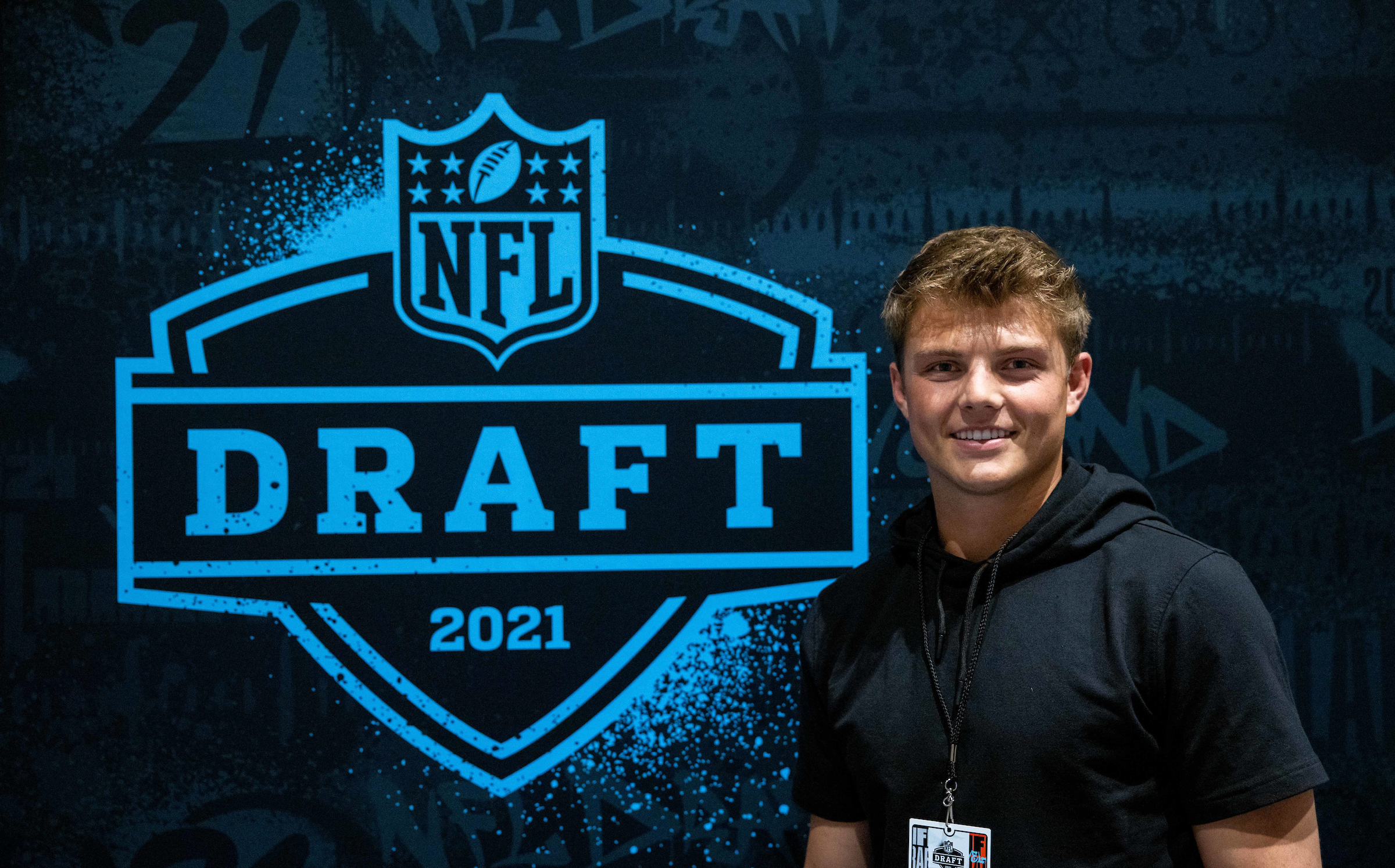 Zach Wilson arrives for 2021 NFL Draft