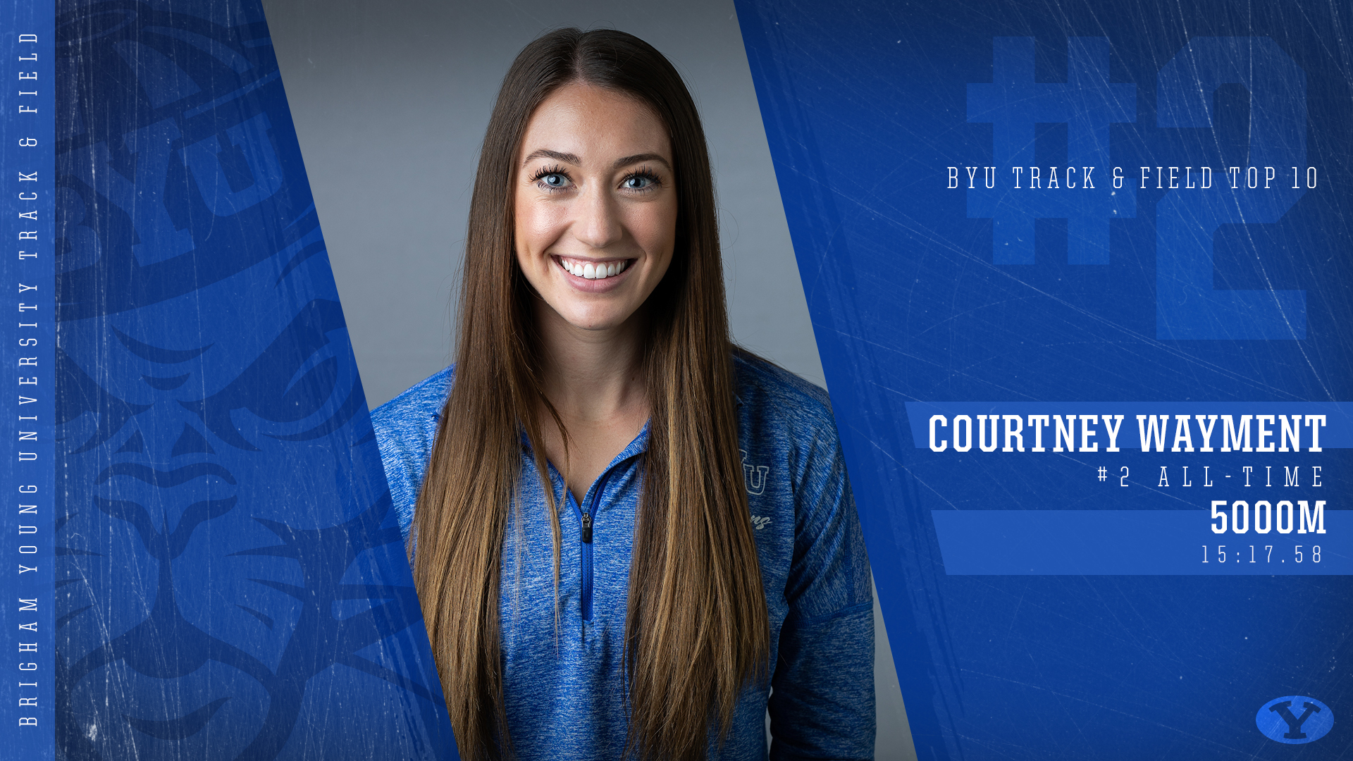 Courtney Wayment - BYU Top 10 Graphic