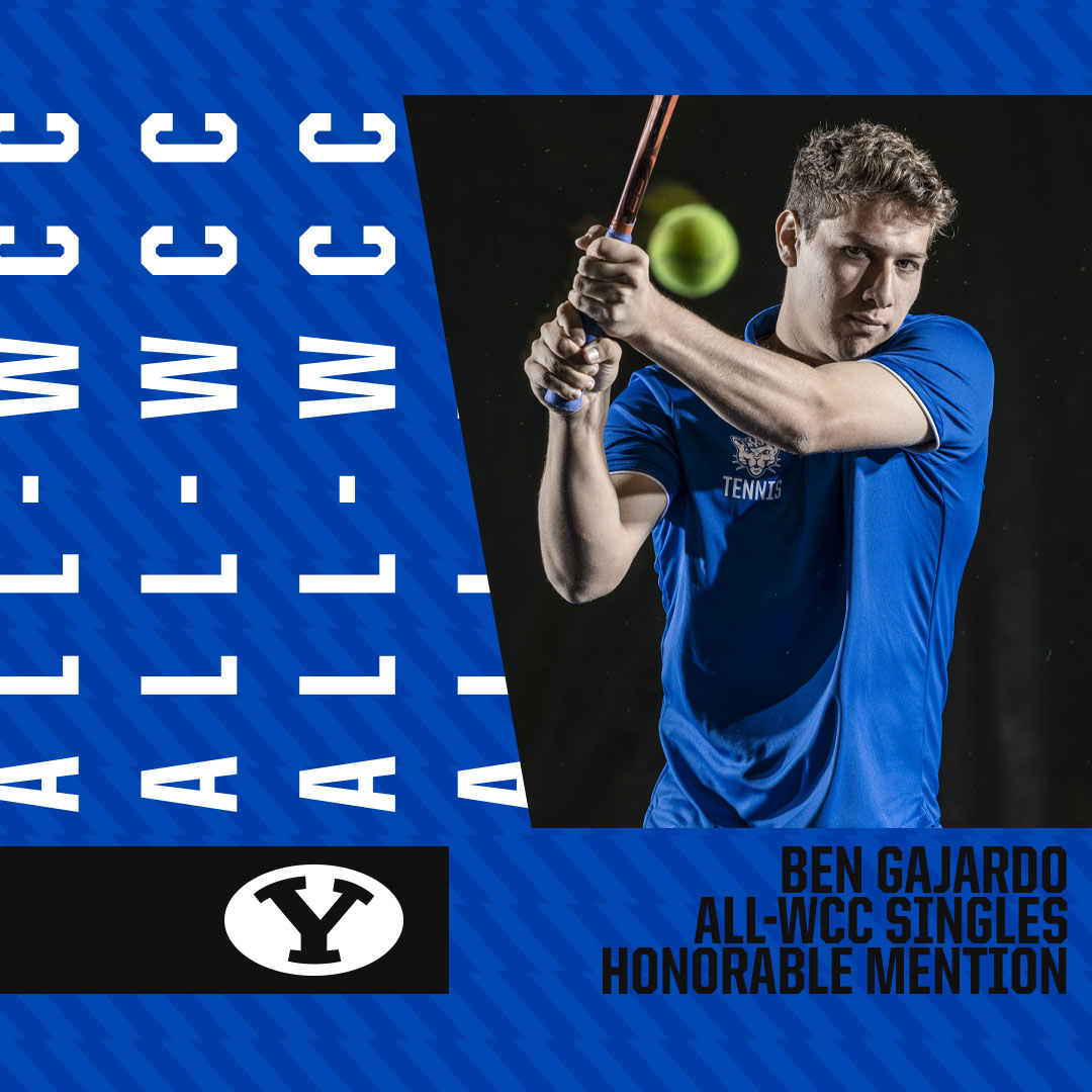 Ben Gajardo All-WCC Singles Honorable Mention