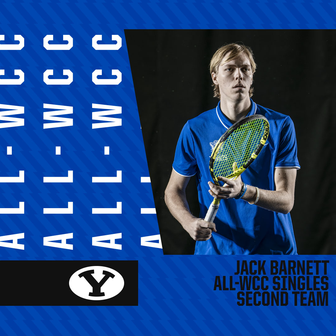 Jack Barnett All-WCC Second Team Singles