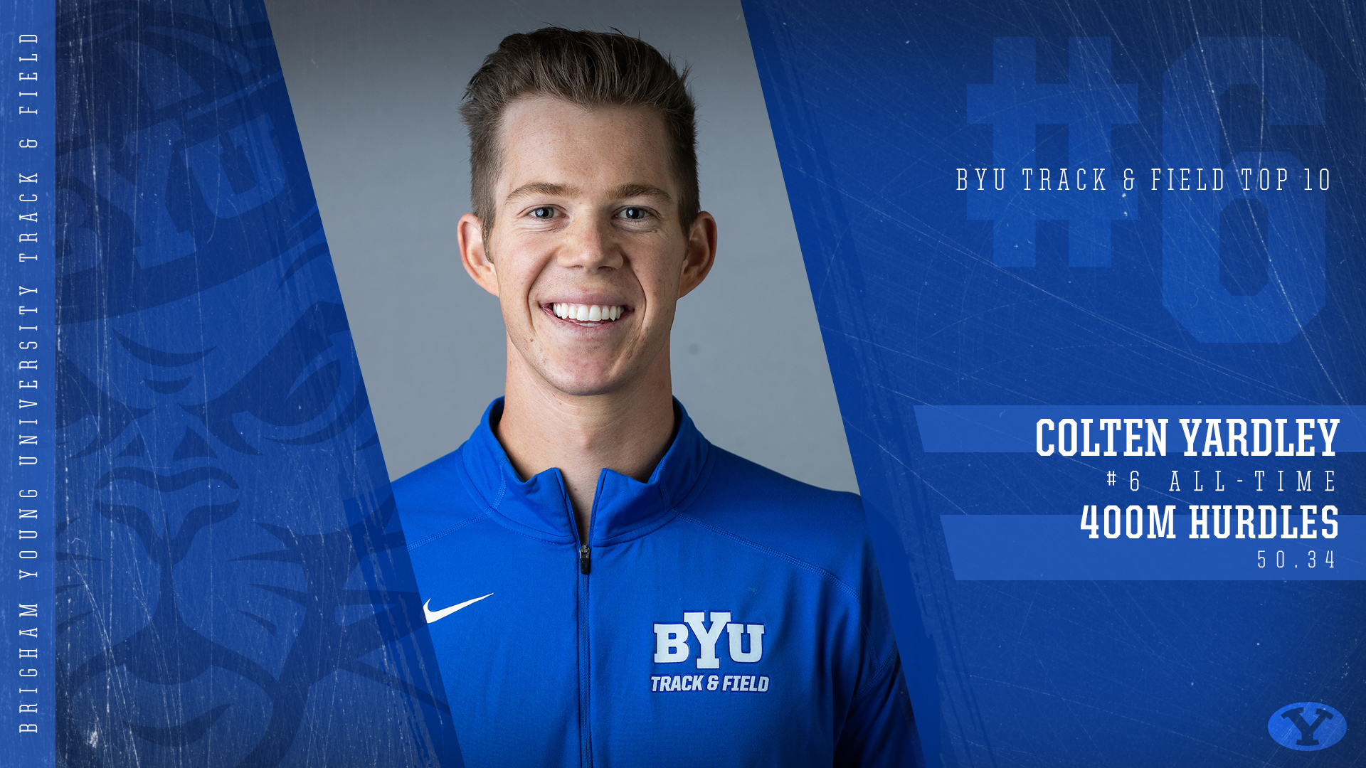 Colten Yardley - BYU Top 10 graphic