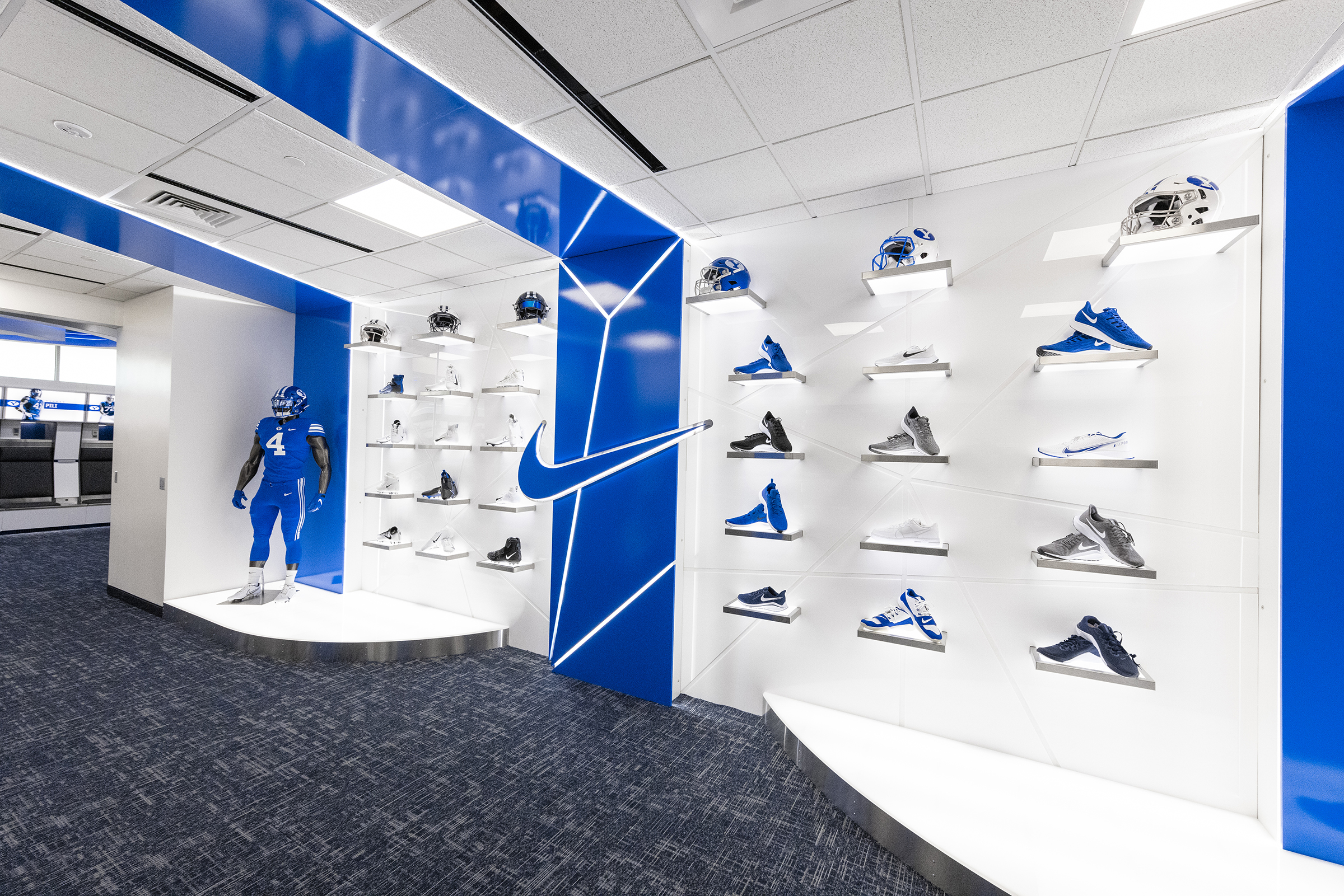 BYU football locker room revealed