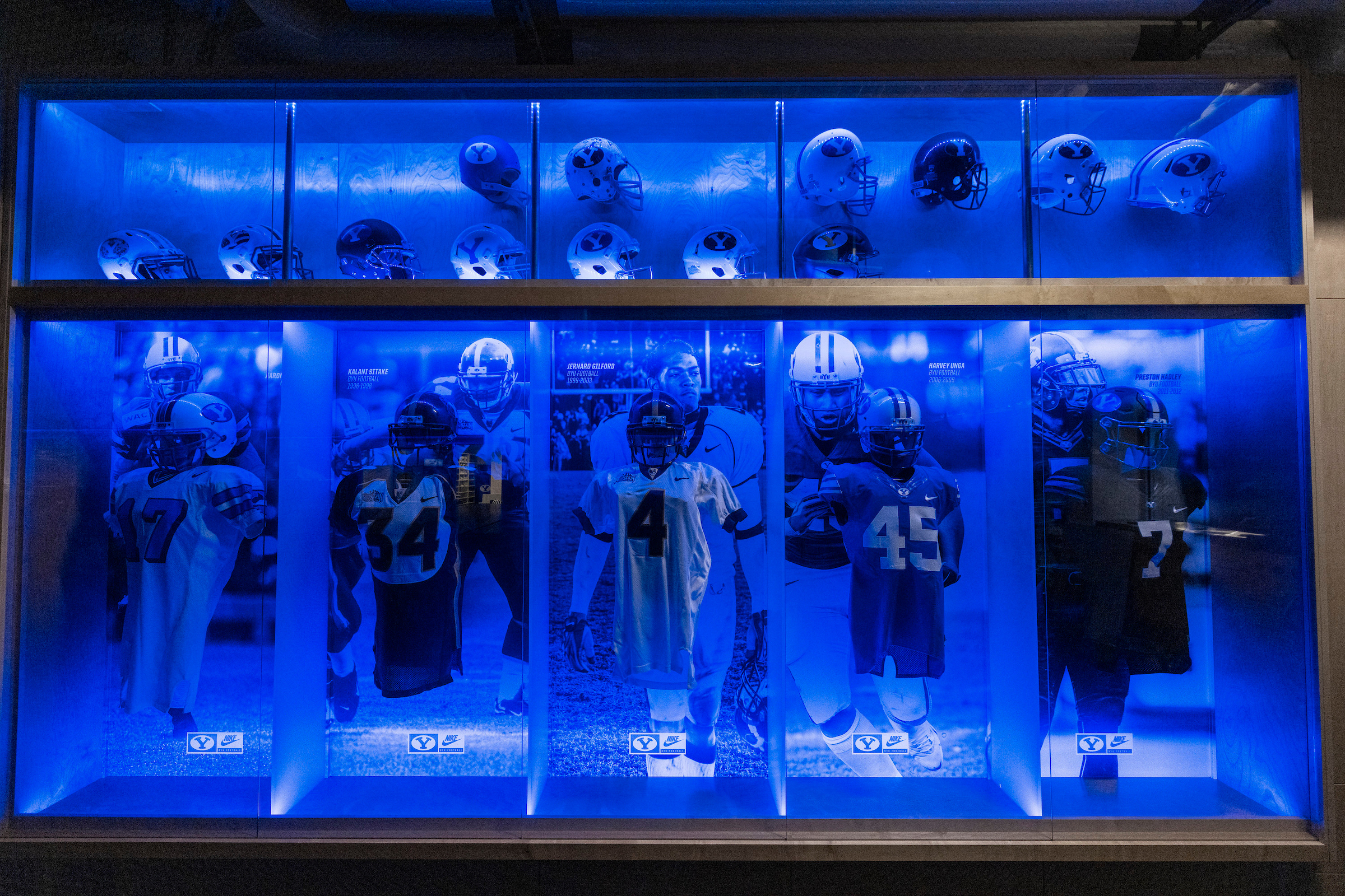 BYU football locker room revealed