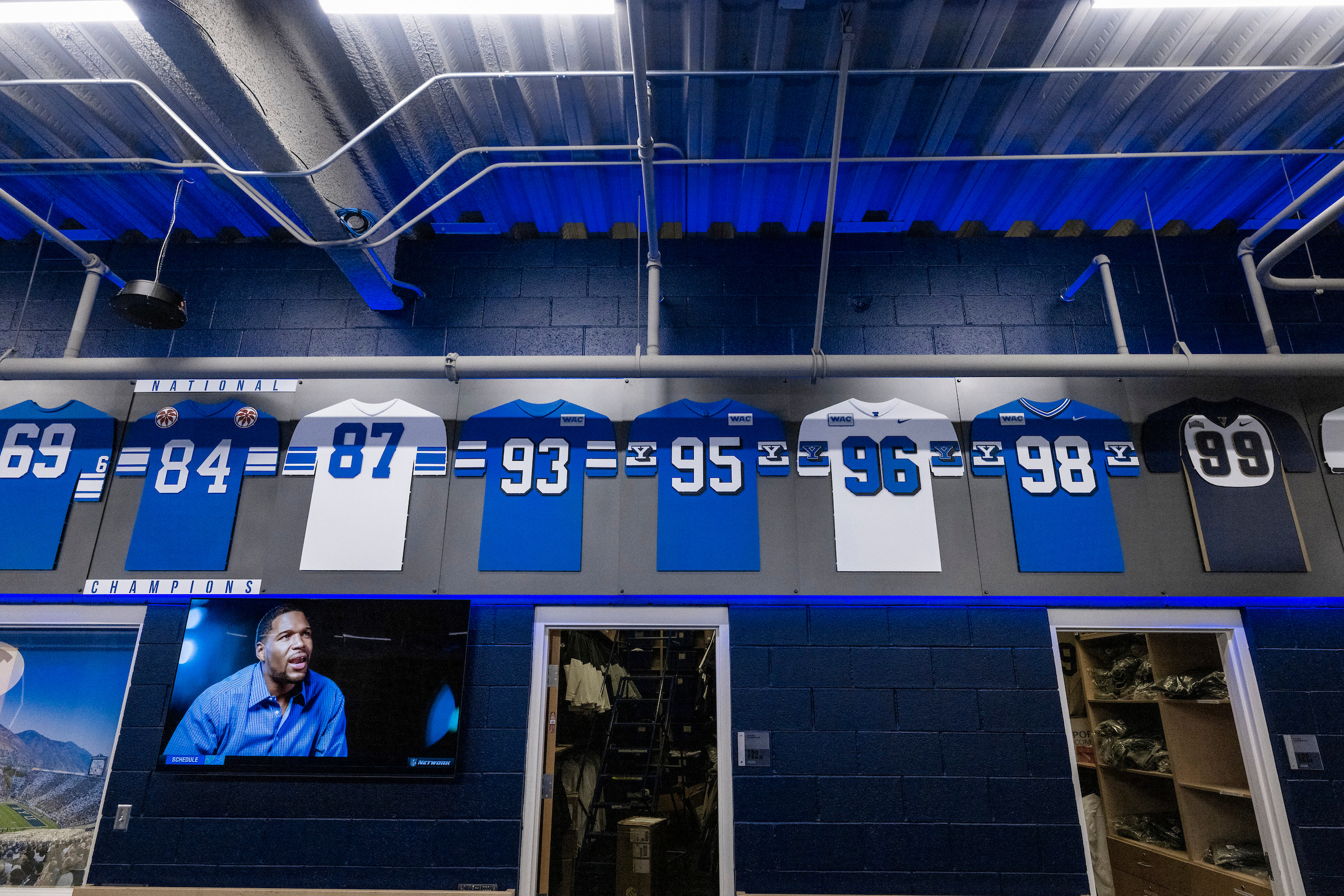 BYU football locker room revealed