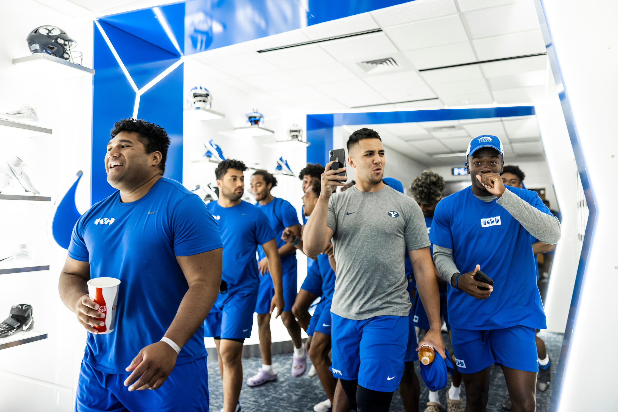 BYU football locker room revealed