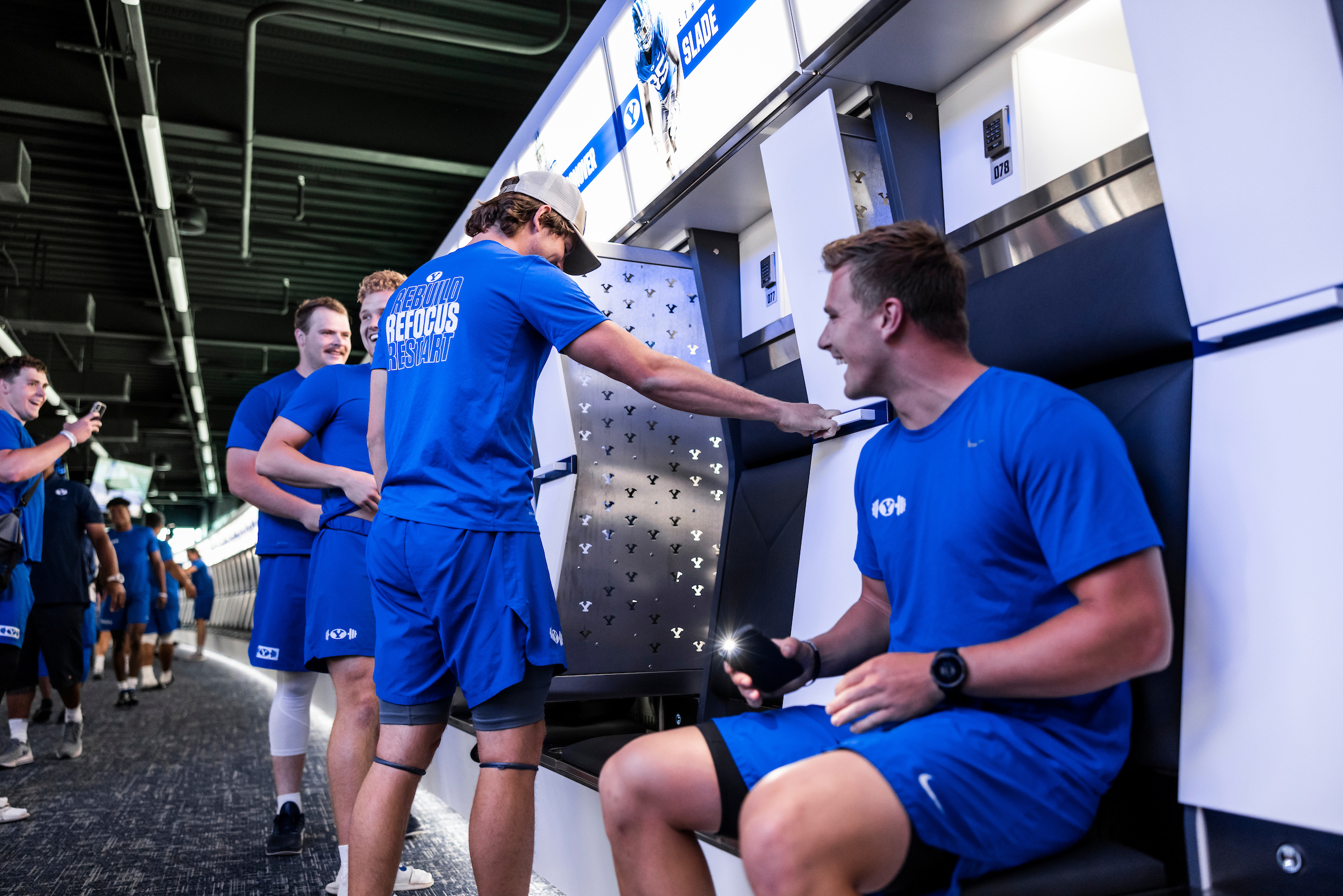 BYU football locker room revealed