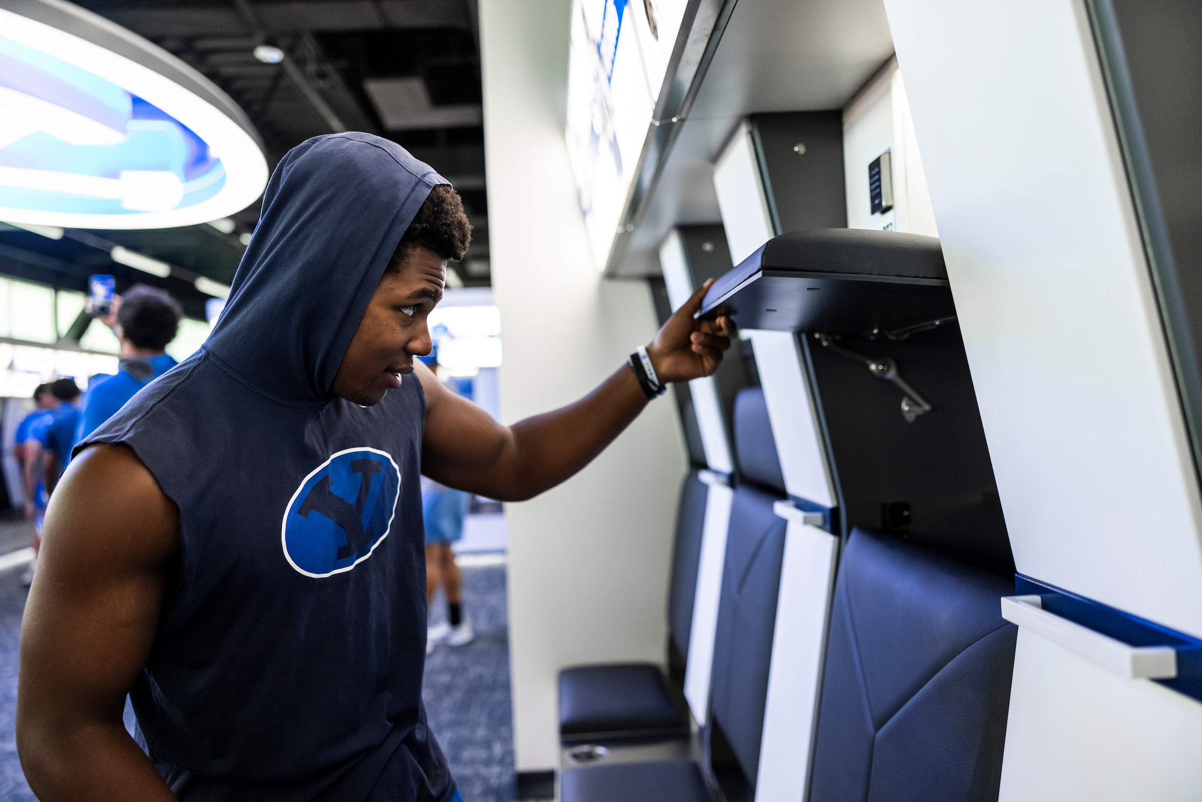 BYU football locker room revealed