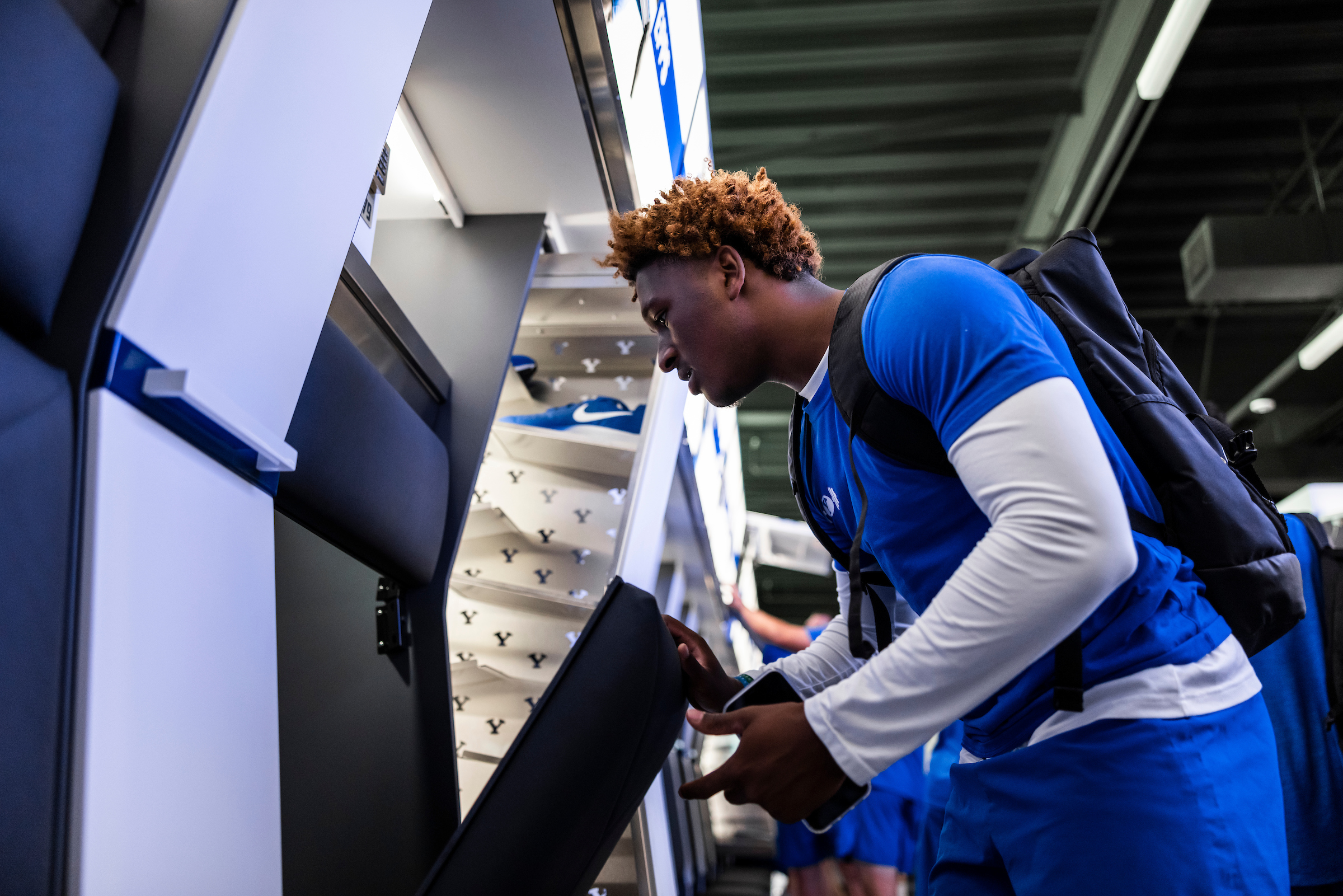 BYU football locker room revealed