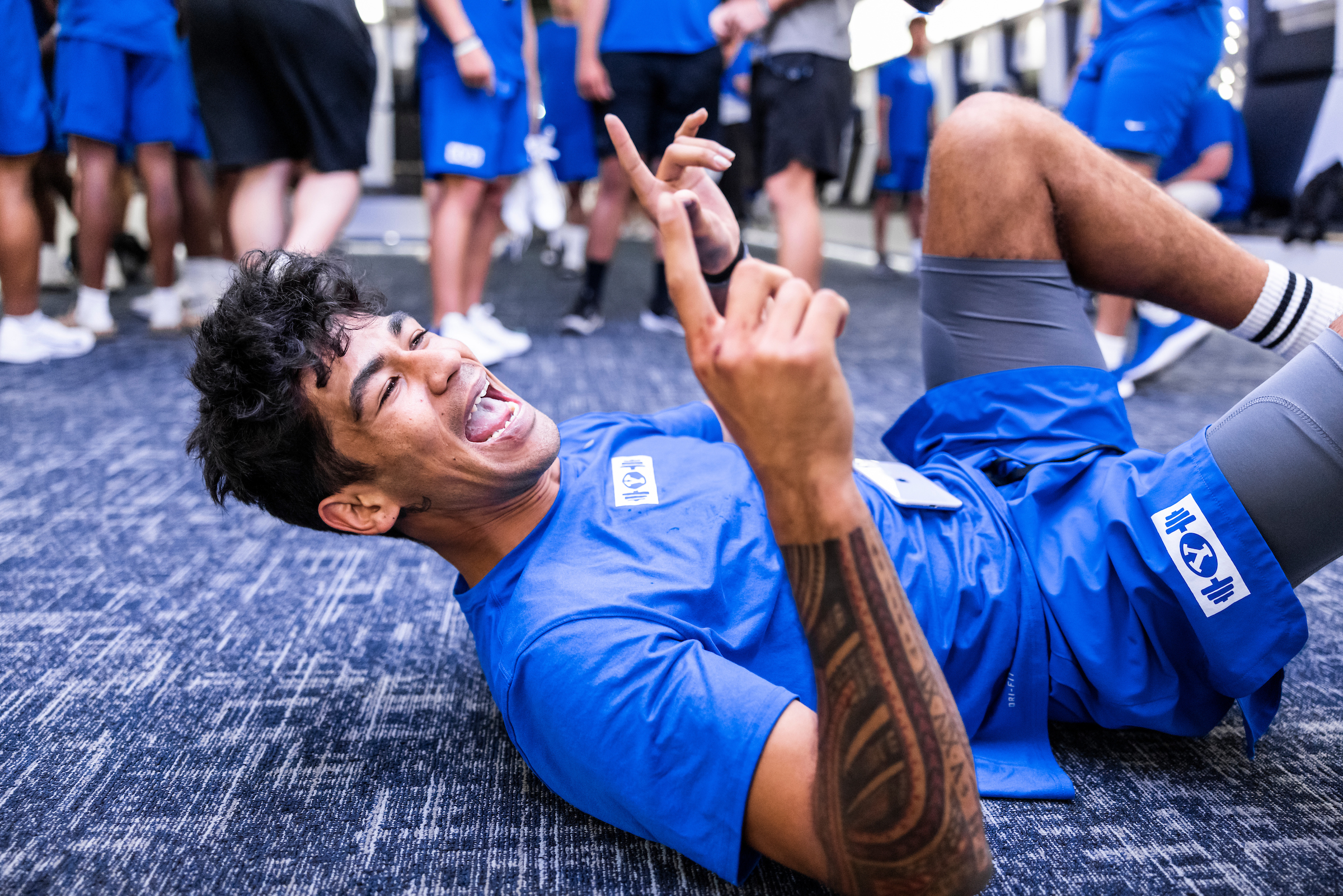 BYU football locker room revealed