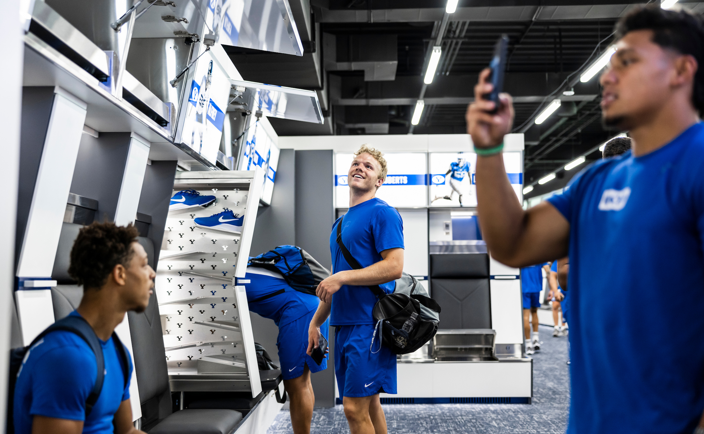 BYU football locker room revealed