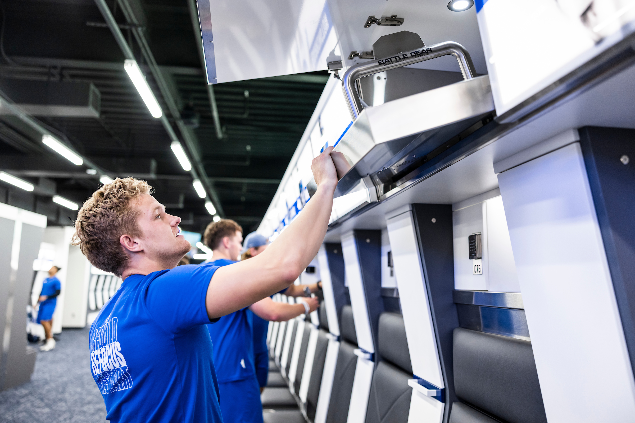 BYU football locker room revealed