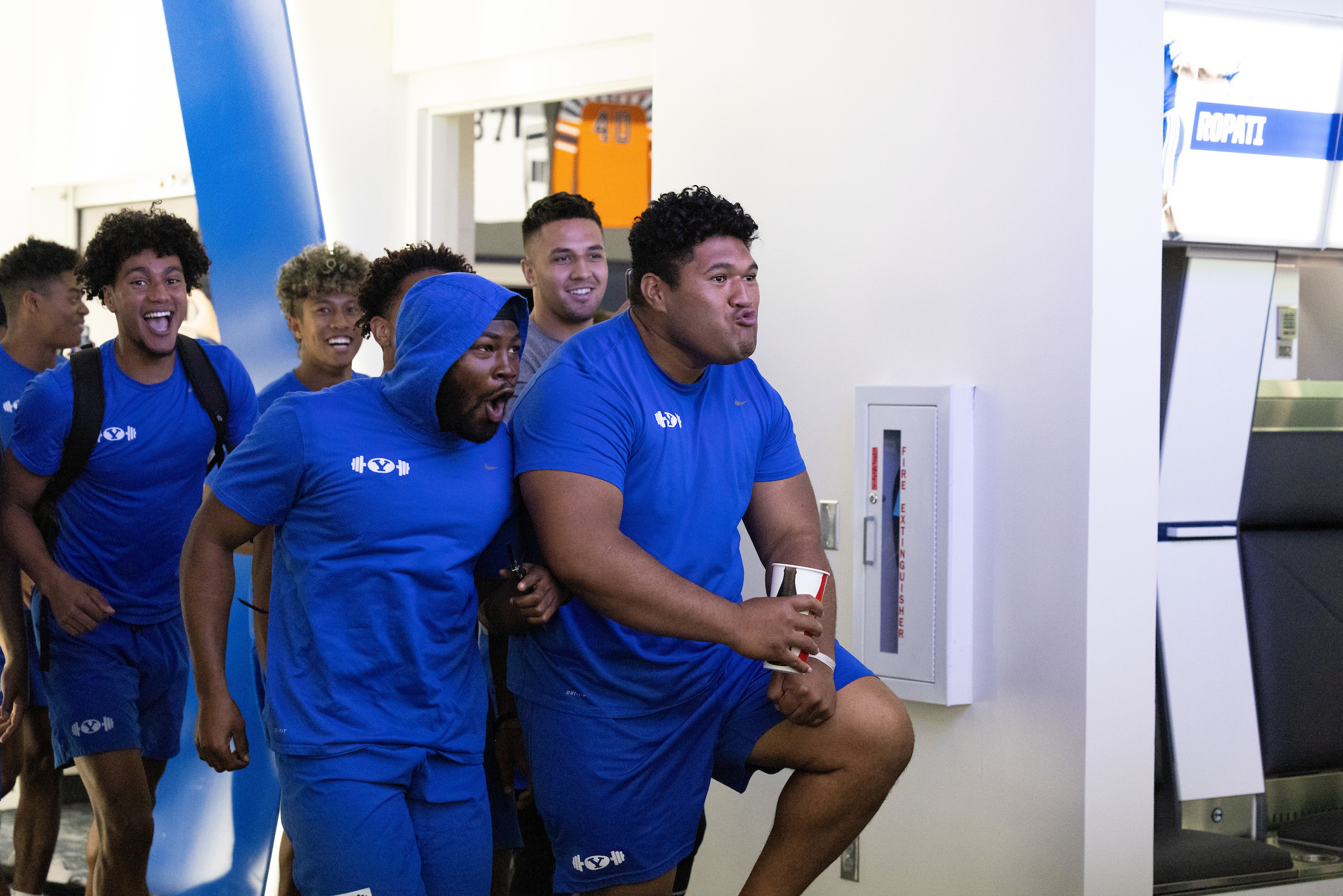 BYU football locker room revealed