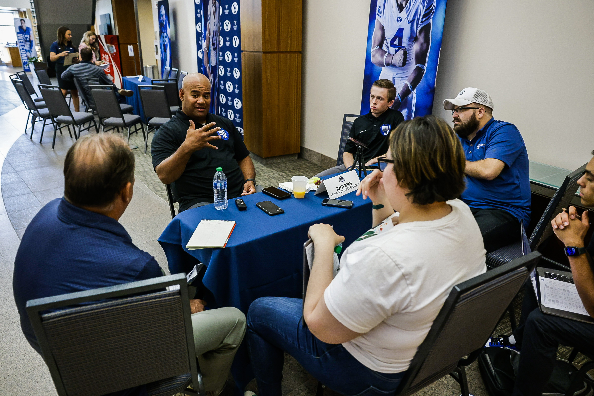 BYU football 2021 media day - 'Ilaisa Tuiaki interview