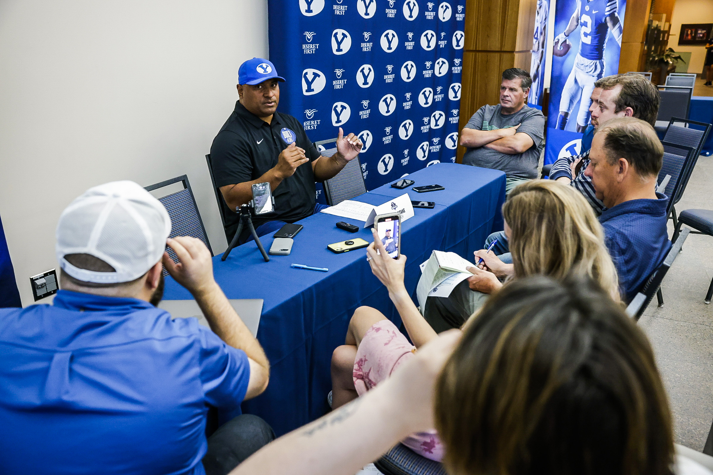 BYU football 2021 media day - Kalani Sitake interview