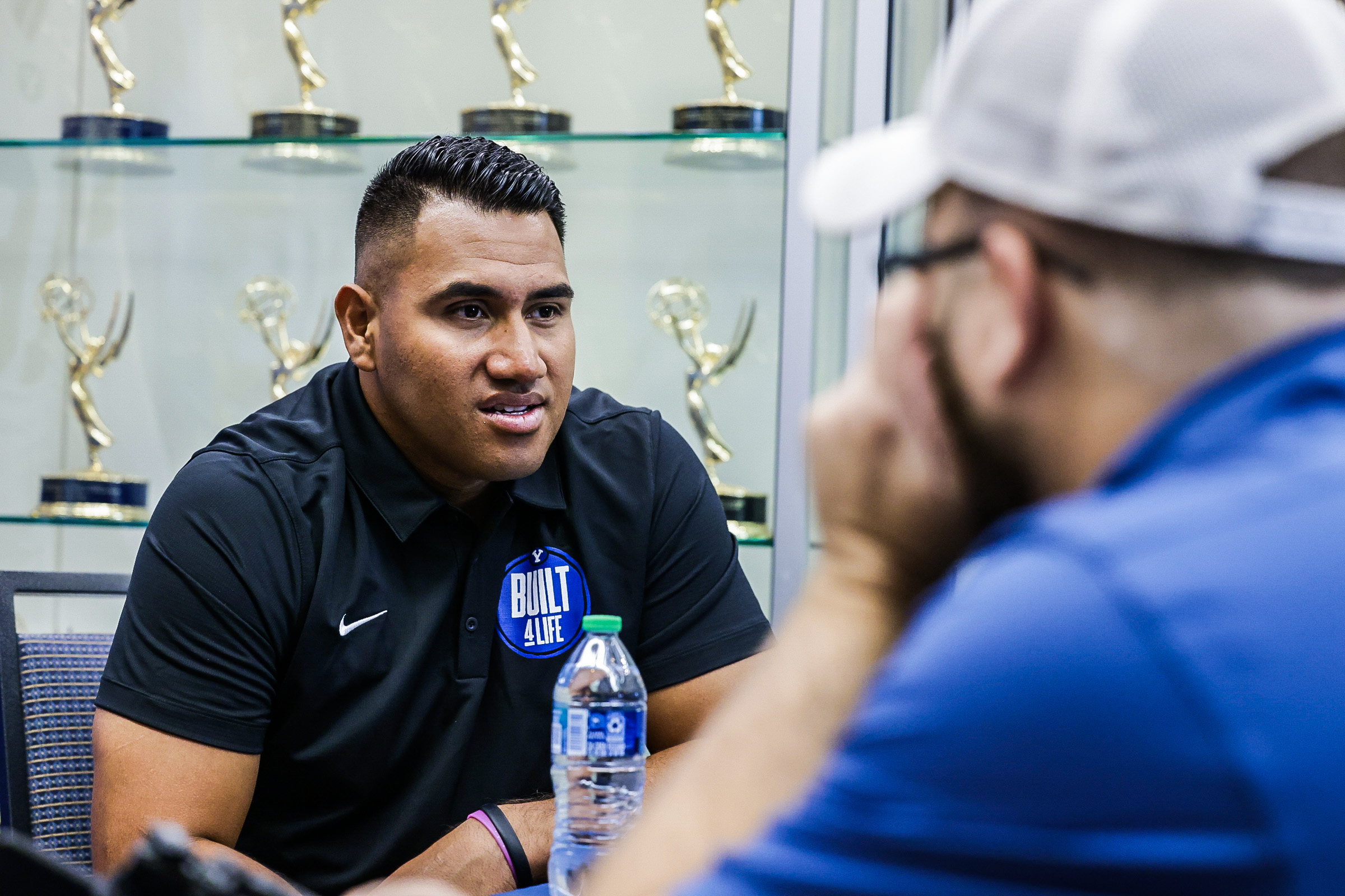 BYU football 2021 media day - Harvey Unga interview