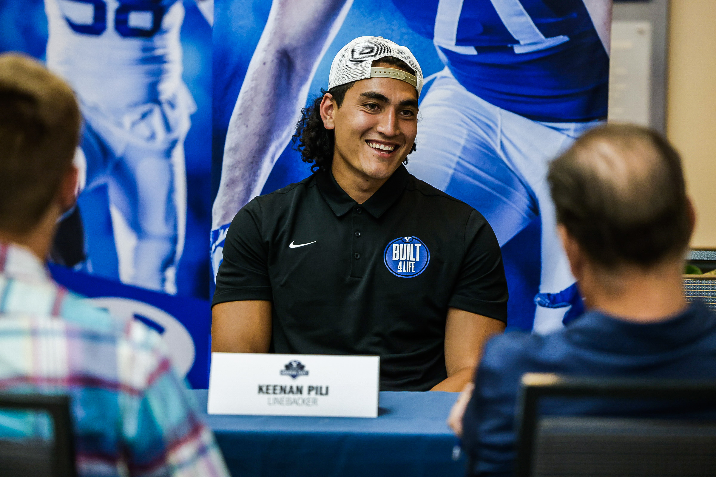 BYU football 2021 media day - Keenan Pili interview