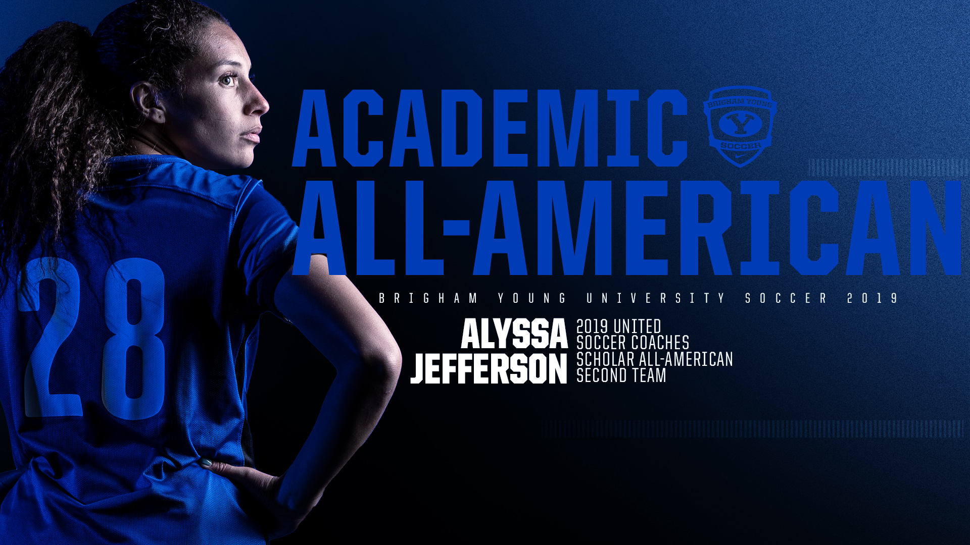 Alyssa Jefferson is a Scholar All-American.