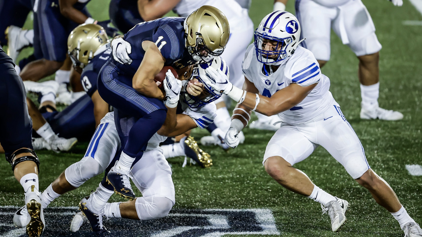 Tyler Allgeier at Navy