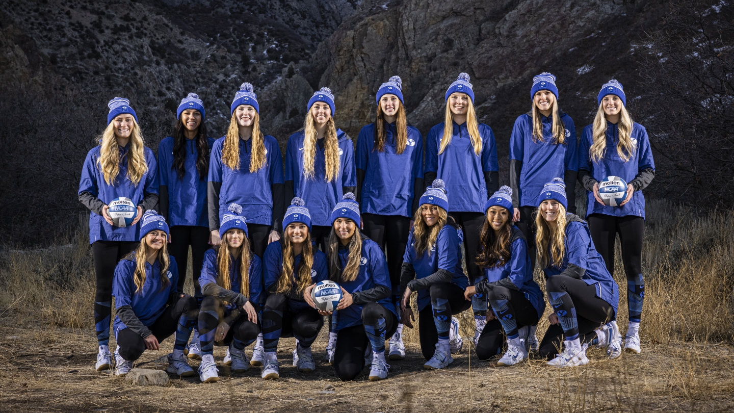 2020-21 BYU Women's Volleyball Team Photo