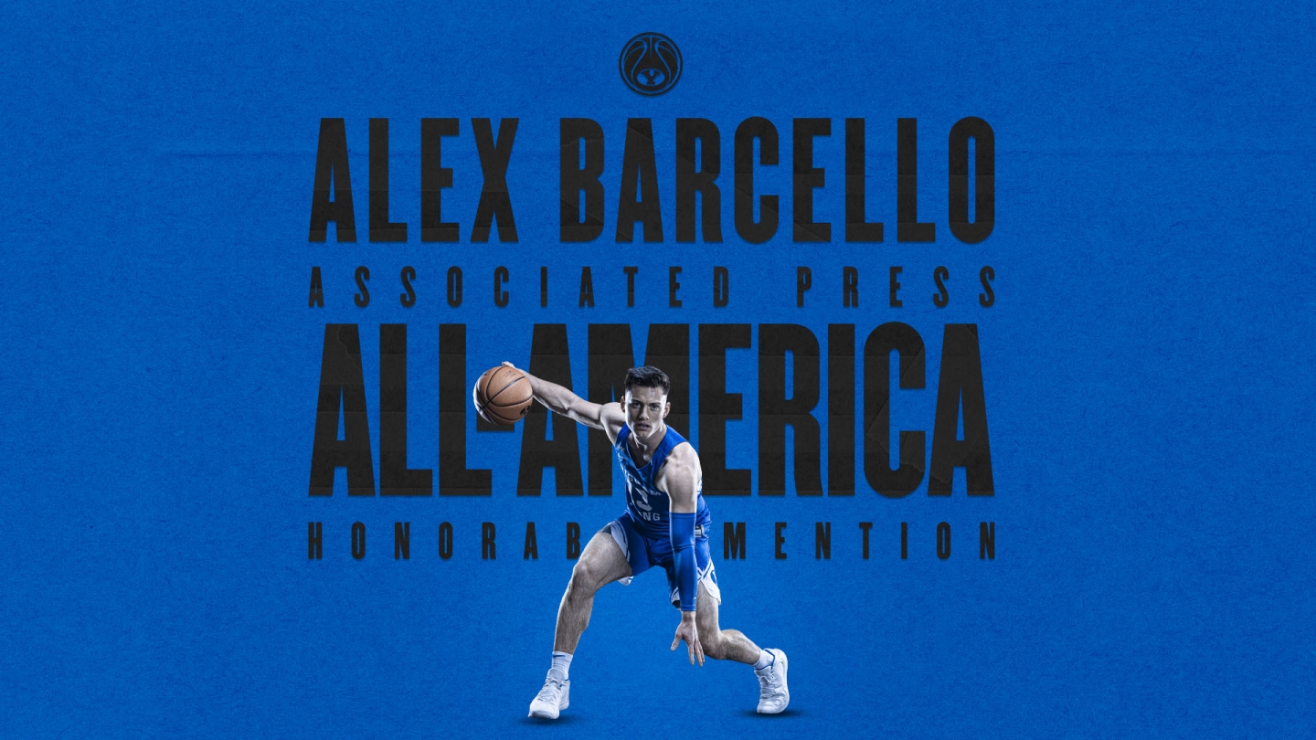 Alex Barcello AP All-America honorable mention graphic