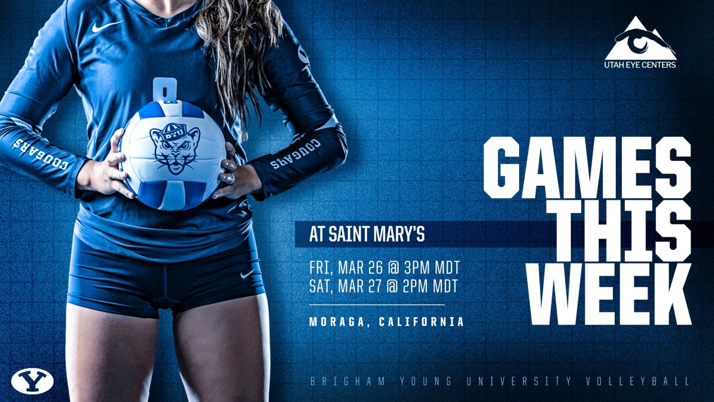 WVB vs Saint Mary's Preview Graphic