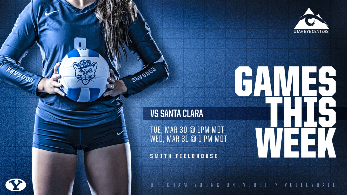 WVB vs Santa Clara Preview Graphic