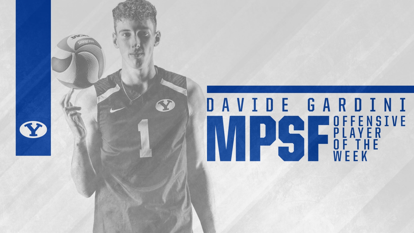 Davide Gardini named MPSF Offensive player of the Week 