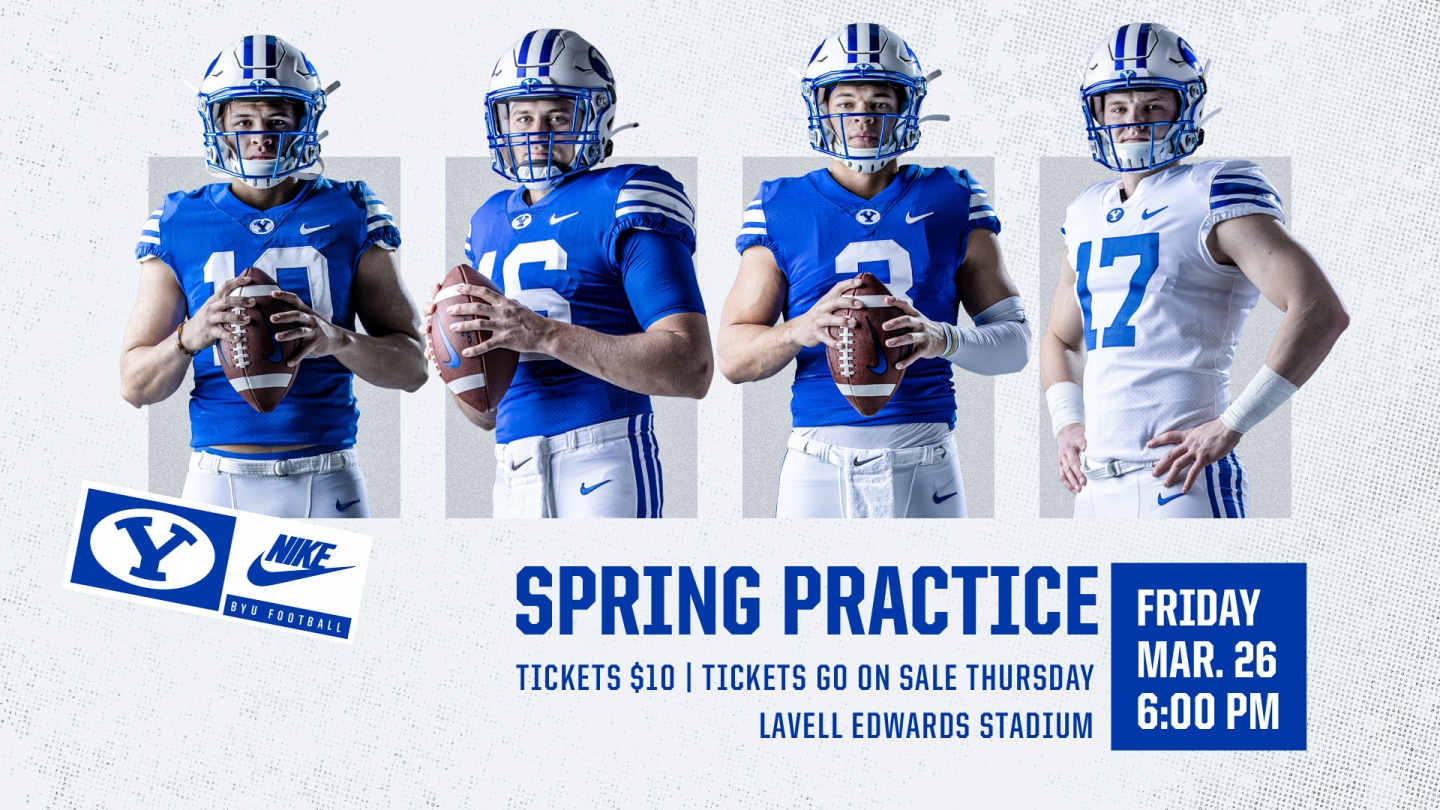 2021 BYU spring football public practice