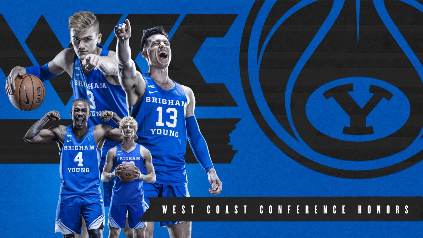 All-WCC Graphic with Averette, Barcello, Haarms and Lohner