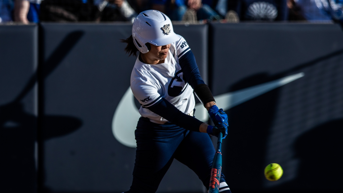 Marisa Chavez swings vs. Utah