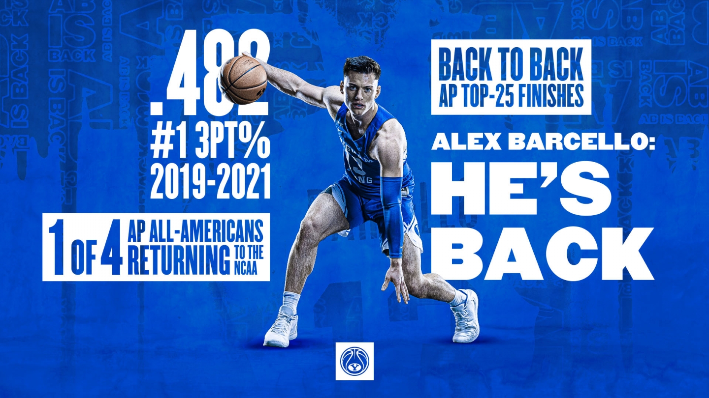 Alex Barcello Returning Graphic with Stats
