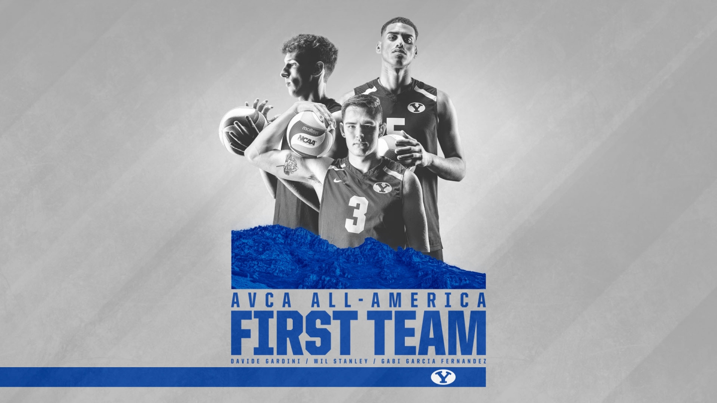 AVCA All america first team selection graphic