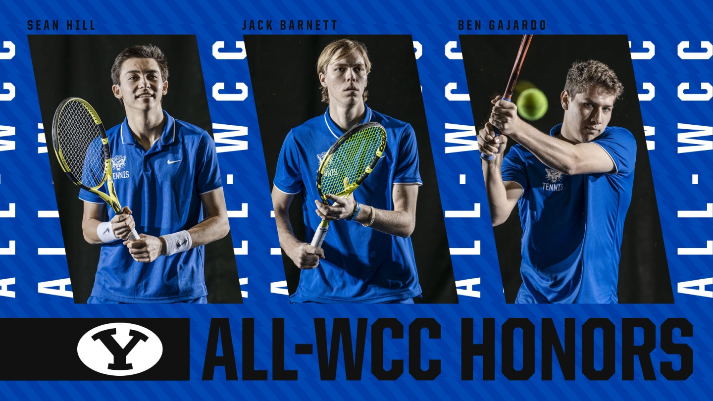 Sean Hill, Jack Barnett & Ben Gajardo: All-WCC Honors