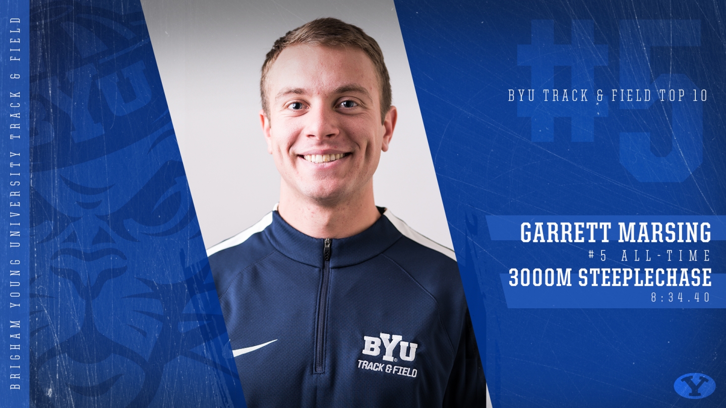 Garrett Marsing - BYU Top 10 Graphic