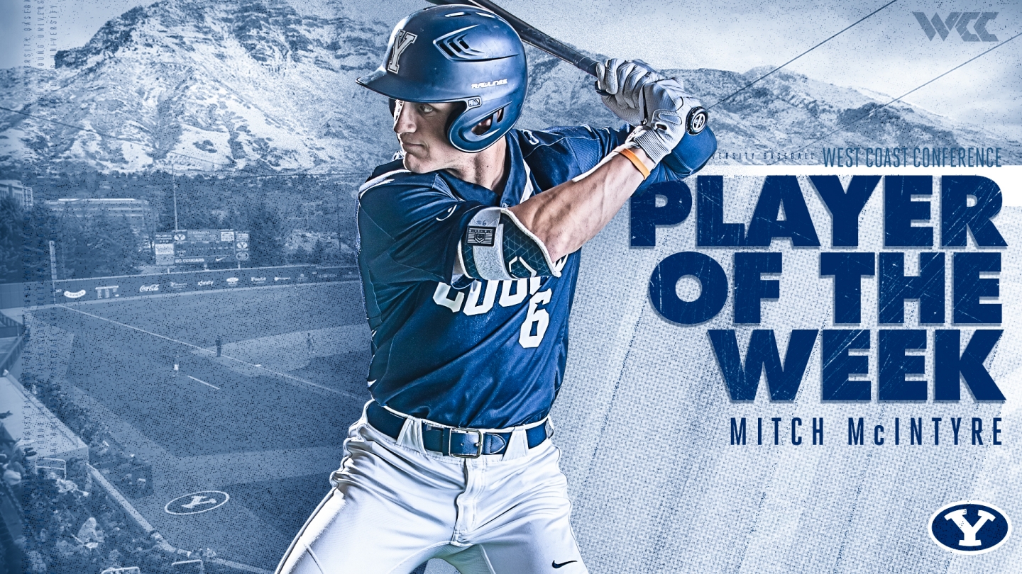 WCC Player of the Week Mitch Mcintyre