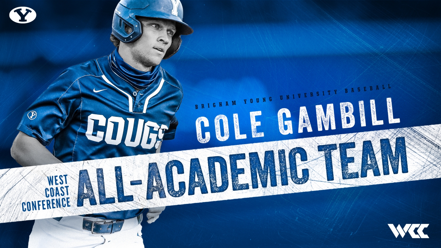 Cole Gambill named to WCC All-Academic Team 2021
