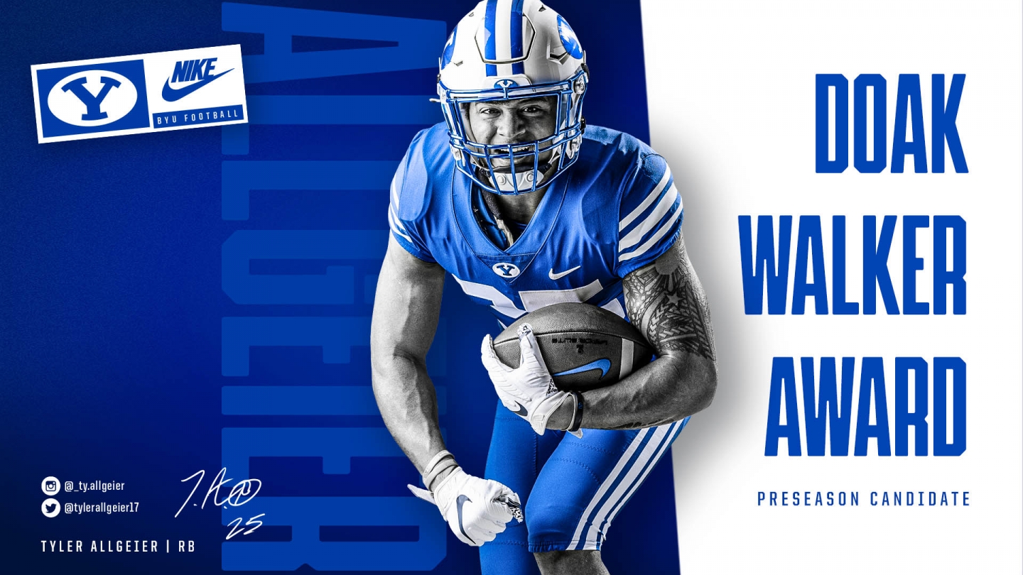 Tyler Allgeier named to 2021 Doak Walker Watch List