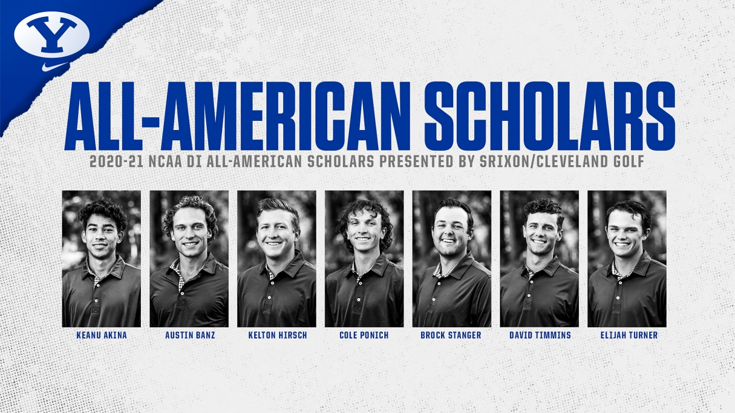 Seven Cougars named to the Golf Coaches Association of America All-American Scholar List