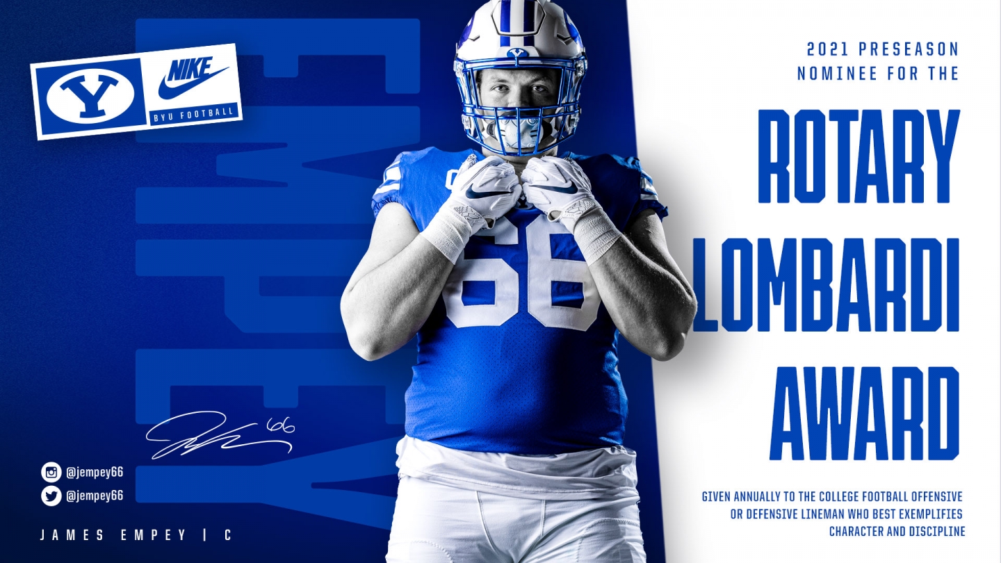 James Empey named to 2021 Lombardi Award Watch List