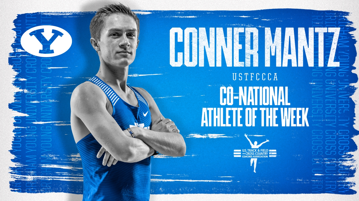 ConnER Mantz national athlete of the Week Oct. 18. 