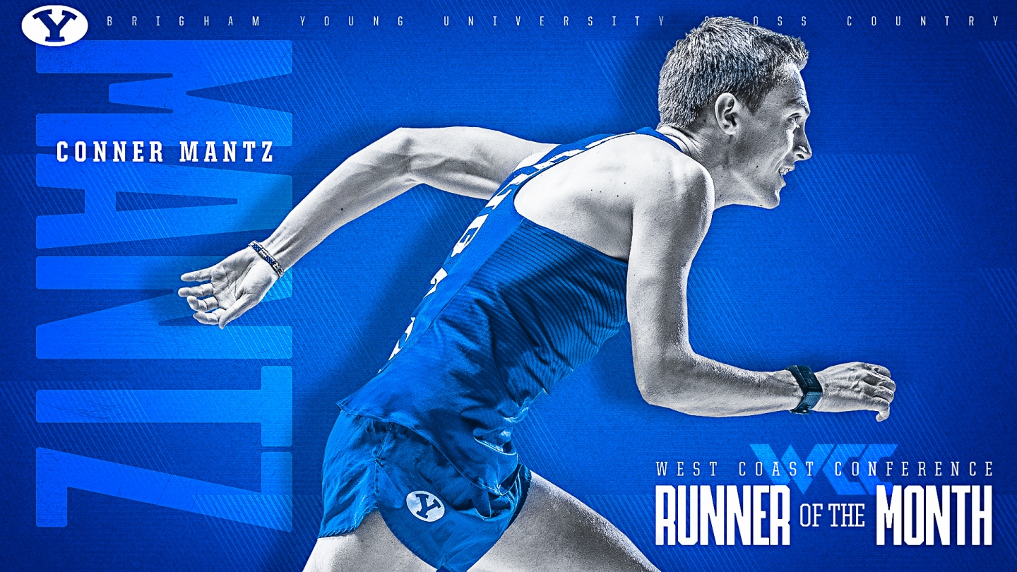 Conner Mantz Sept. 2021 WCC Men's runner of the month