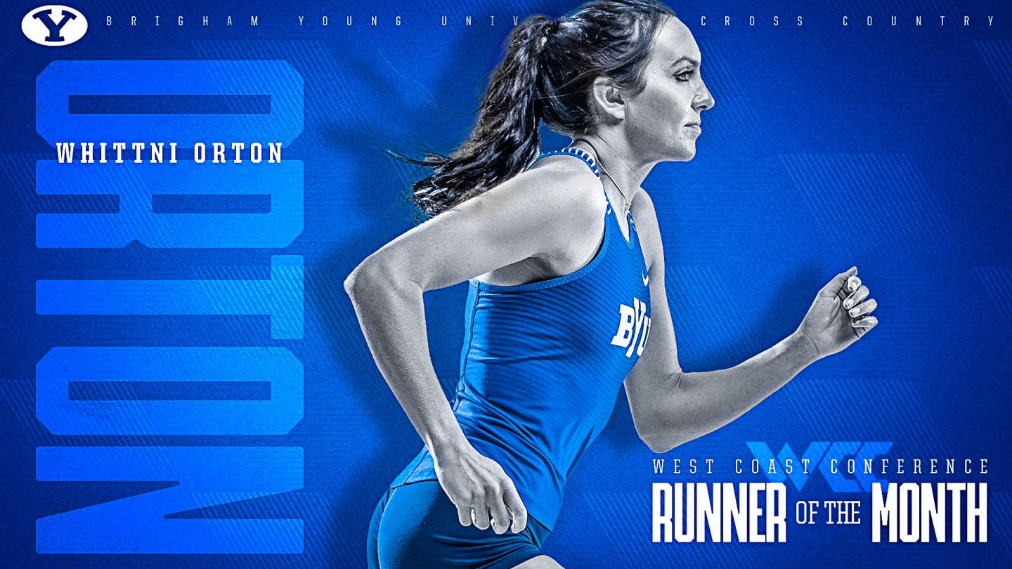 Whittni Orton WCC runner of the month Sept. 2021