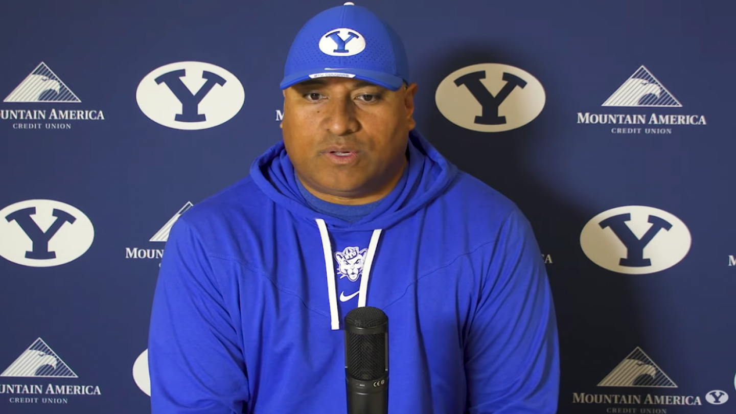 Kalani Sitake WSU Media Availability