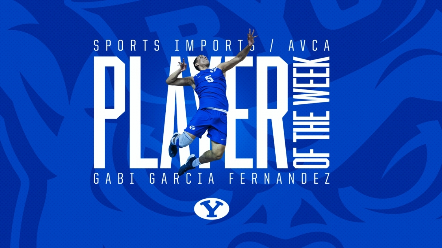 Gabi Garcia Fernandez AVCA Player of the Week - graphic