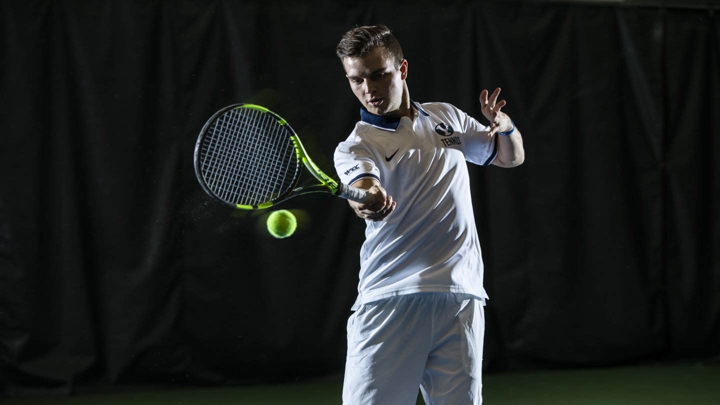 Brocton Andrus BYU men's tennis